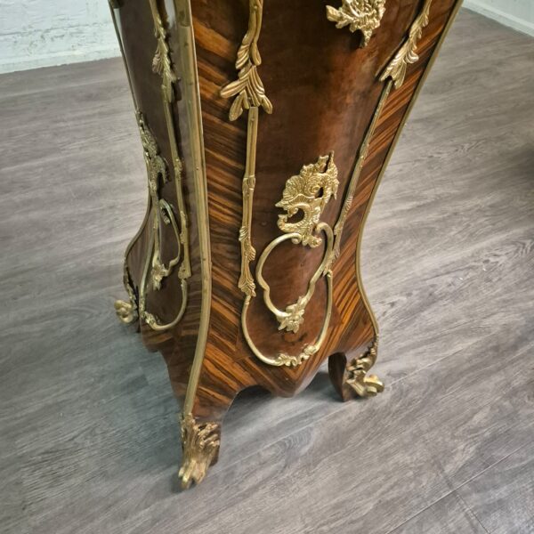 Säulen-Set Barockstil Marmor Nussbaum 1,50 m – Bild 11