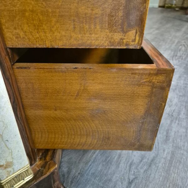 Schreibtisch Nussbaum Barockstil 1,85 m – Bild 13