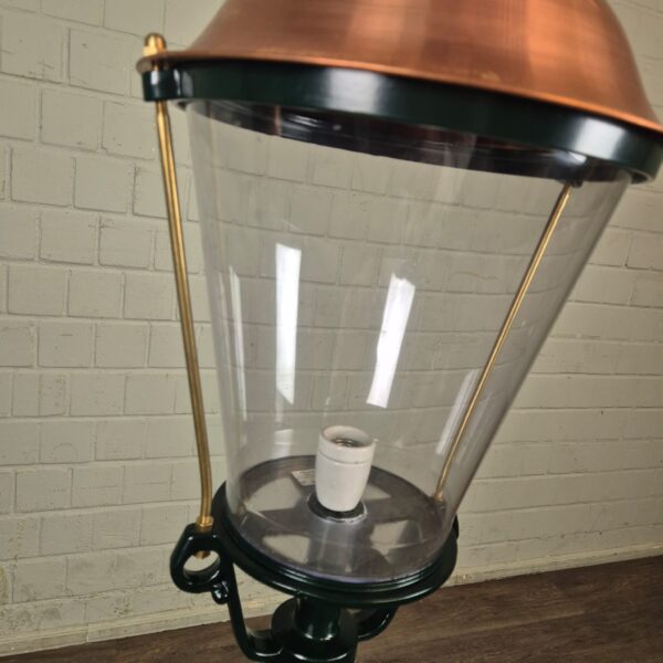 Laterne Gartenlampe Aluminium Kupfer 1,75 m – Bild 6