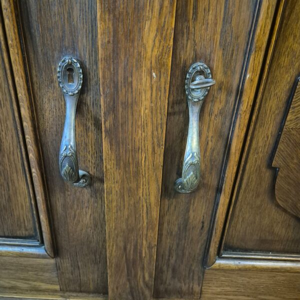 Kredenz Buffetschrank Gründerzeit 1880 Eiche – Bild 7