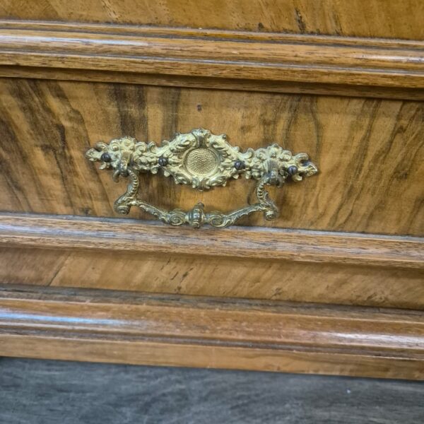 Kleiderschrank Schrank Gründerzeit 1880 Nussbaum – Bild 8