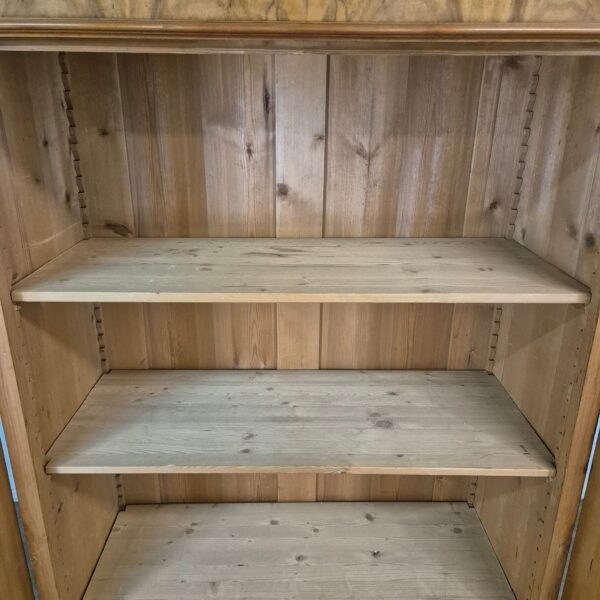 Kleiderschrank Schrank Gründerzeit 1880 Nussbaum – Bild 13