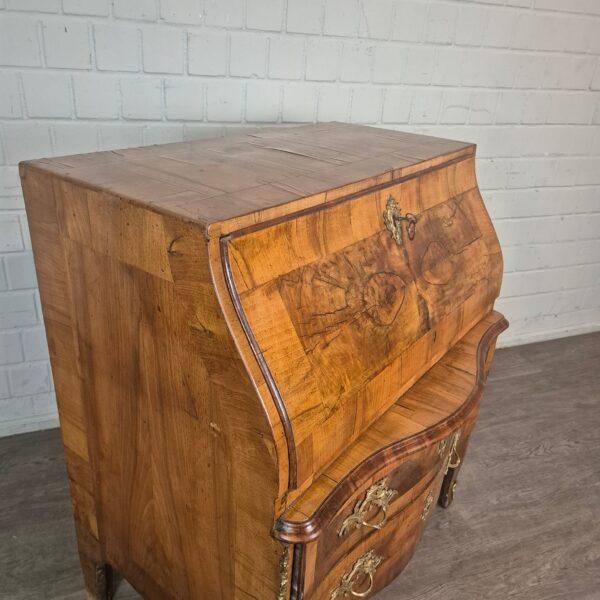 Sekretär Barock 1780 Nussbaum – Bild 5