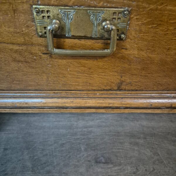 Schrank Kleiderschrank Gründerzeit 1880 Eiche – Bild 7