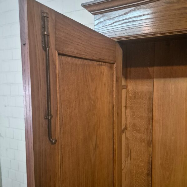 Schrank Kleiderschrank Gründerzeit 1880 Eiche – Bild 11