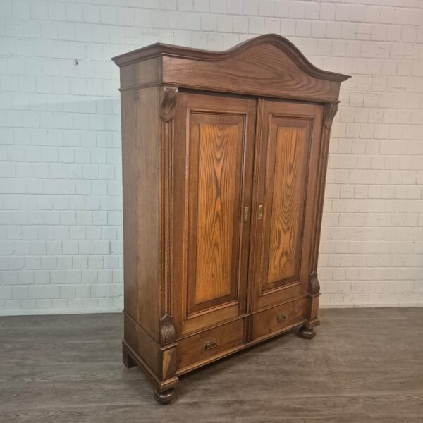 Schrank Kleiderschrank Gründerzeit 1880 Eiche