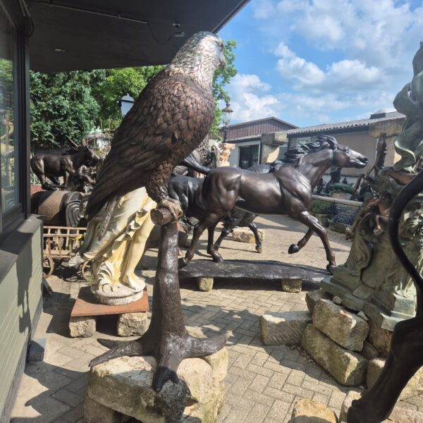 Skulptur Dekoration Adler Bronze 1,80 m – Bild 5