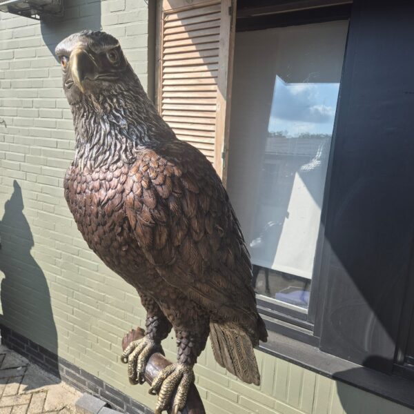 Skulptur Dekoration Adler Bronze 1,80 m – Bild 2
