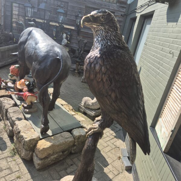Skulptur Dekoration Adler Bronze 1,80 m – Bild 12