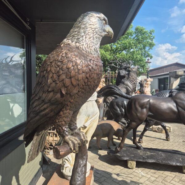 Skulptur Dekoration Adler Bronze 1,80 m – Bild 8