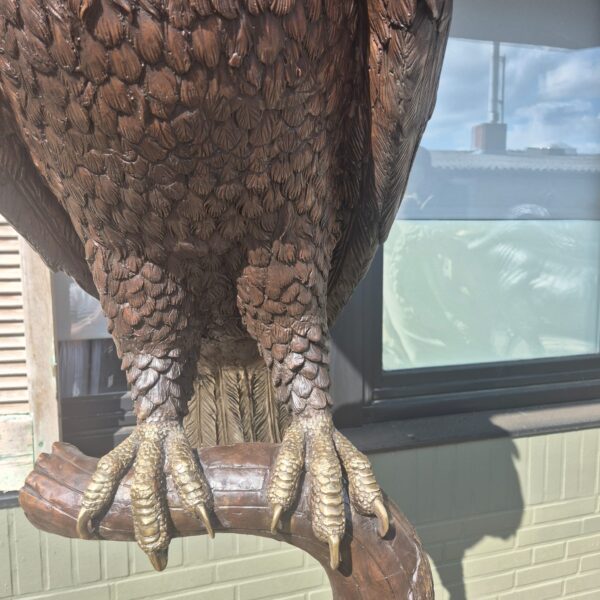 Skulptur Dekoration Adler Bronze 1,80 m – Bild 4