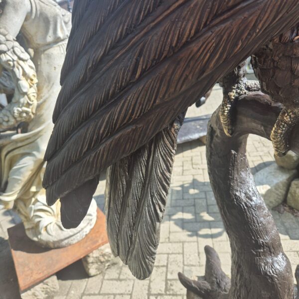 Skulptur Dekoration Adler Bronze 1,80 m – Bild 10