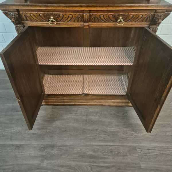 Buffetschrank Schrank Gründerzeit 1880 Eiche – Bild 21