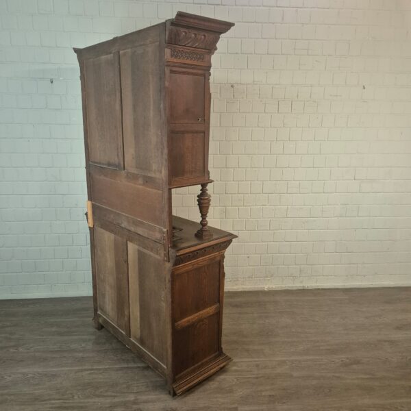 Buffetschrank Schrank Gründerzeit 1880 Eiche – Bild 23