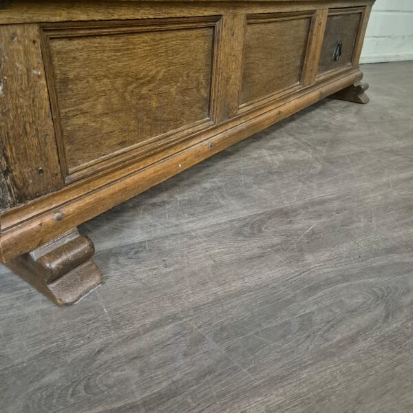 Schrank Geschirrschrank Barock 1770 Eiche – Bild 4