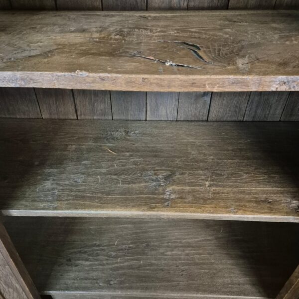 Schrank Geschirrschrank Barock 1770 Eiche – Bild 13