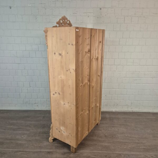 Vitrine Geschirrschrank Louis Philippe 1860 Kiefer – Bild 12