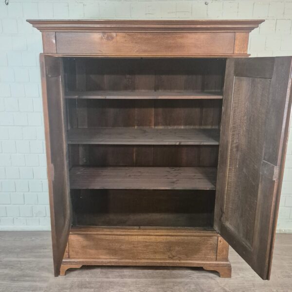 Kleiderschrank Schrank Biedermeier 1820 Eiche – Bild 7