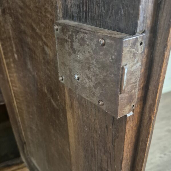 Kleiderschrank Schrank Biedermeier 1820 Eiche – Bild 11