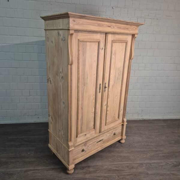 Schrank Kleiderschrank Jugendstil 1910 Kiefer