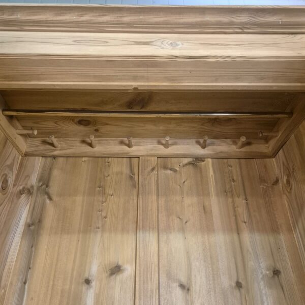 Schrank Kleiderschrank Jugendstil 1910 Kiefer – Bild 9