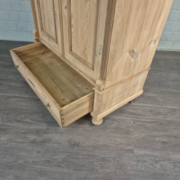 Schrank Kleiderschrank Jugendstil 1910 Kiefer – Bild 12
