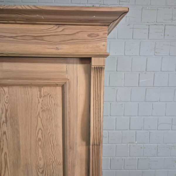Schrank Kleiderschrank Jugendstil 1910 Kiefer – Bild 5
