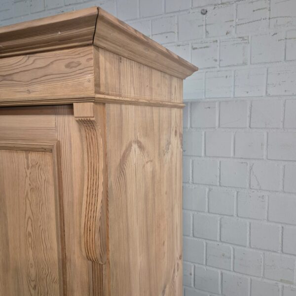 Schrank Kleiderschrank Jugendstil 1910 Kiefer – Bild 4