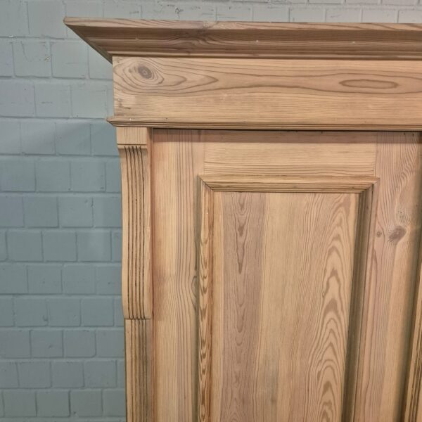 Schrank Kleiderschrank Jugendstil 1910 Kiefer – Bild 6