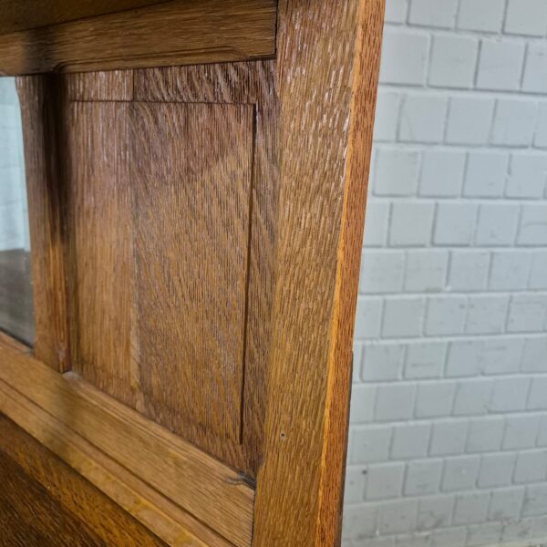 Buffetschrank Schrank Jugendstil 1910 Eiche – Bild 11