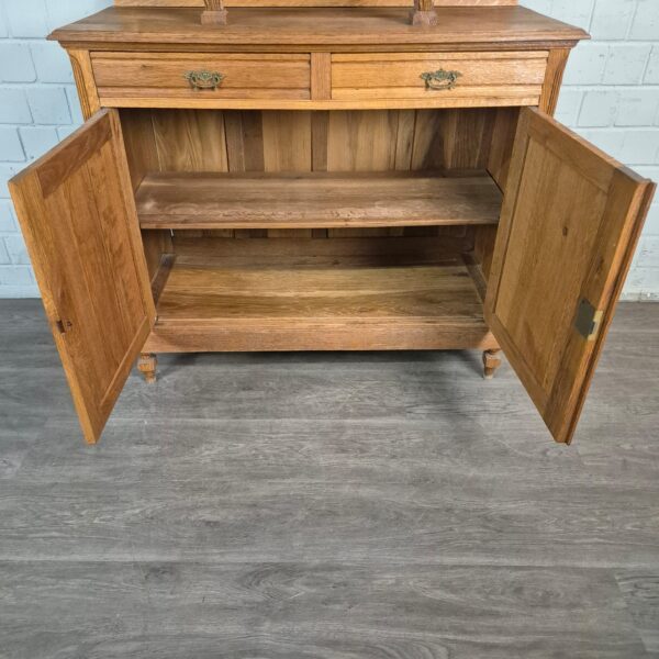 Buffetschrank Schrank Jugendstil 1910 Eiche – Bild 19