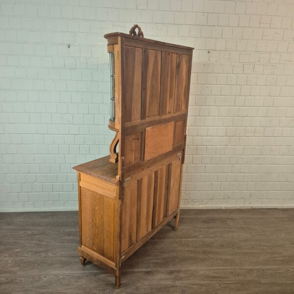 Buffetschrank Schrank Jugendstil 1910 Eiche – Bild 22