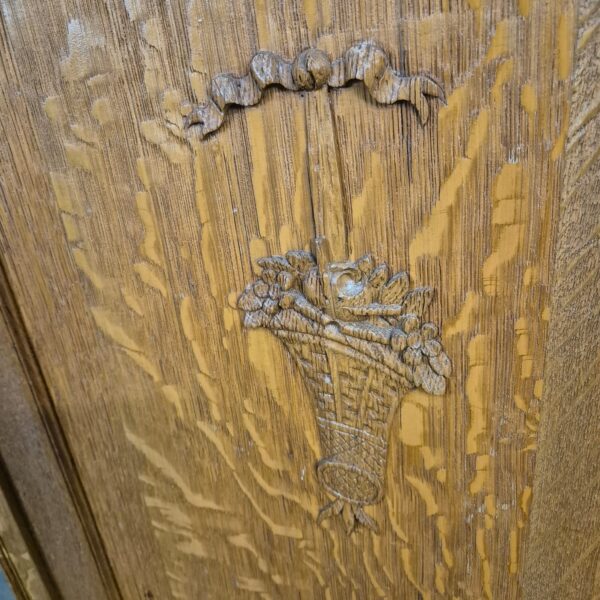 Buffetschrank Schrank Jugendstil 1910 Eiche – Bild 21