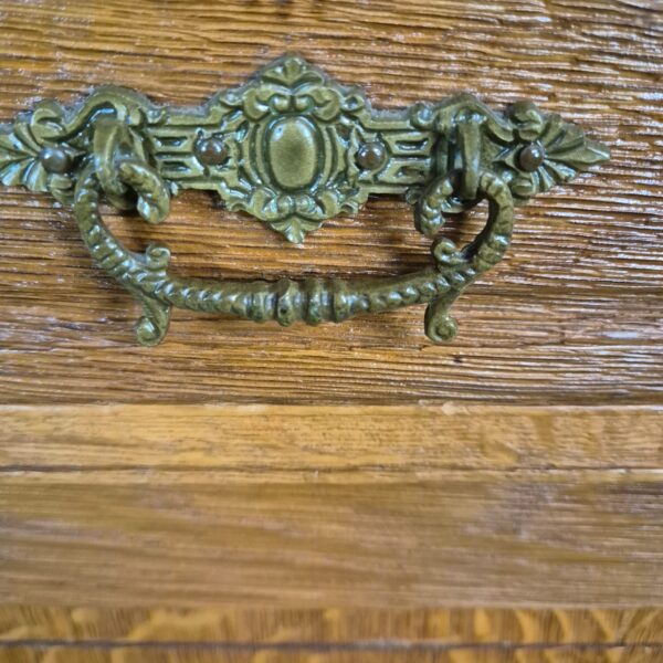 Buffetschrank Schrank Jugendstil 1910 Eiche – Bild 18