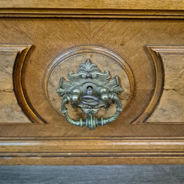 Kleiderschrank Schrank Gründerzeit 1880 Nussbaum – Bild 8