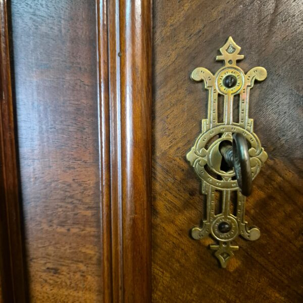 Buffetschrank Schrank Gründerzeit 1880 Nussbaum – Bild 11