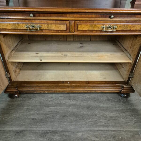 Buffetschrank Schrank Gründerzeit 1880 Nussbaum – Bild 19