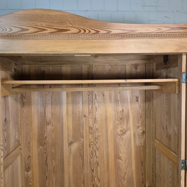 Schrank Kleiderschrank Jugendstil 1910 Kiefer – Bild 10