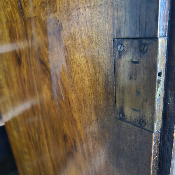 Schrank Kleiderschrank Biedermeier 1800 Nussbaum – Bild 13