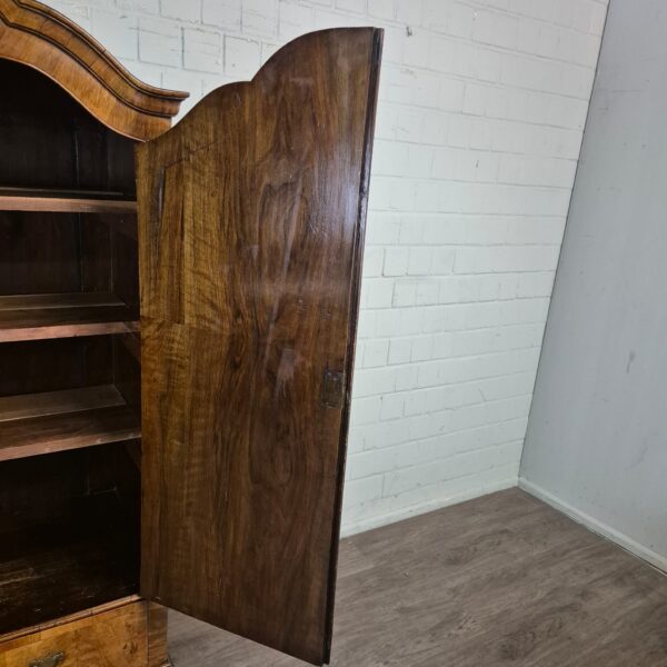 Schrank Kleiderschrank Biedermeier 1800 Nussbaum – Bild 12