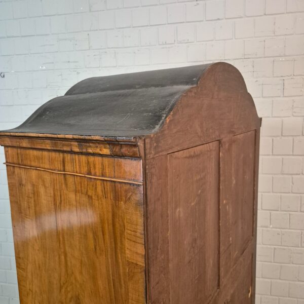 Schrank Kleiderschrank Biedermeier 1800 Nussbaum – Bild 16