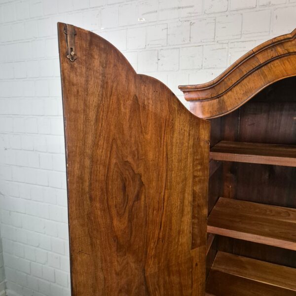 Schrank Kleiderschrank Biedermeier 1800 Nussbaum – Bild 11