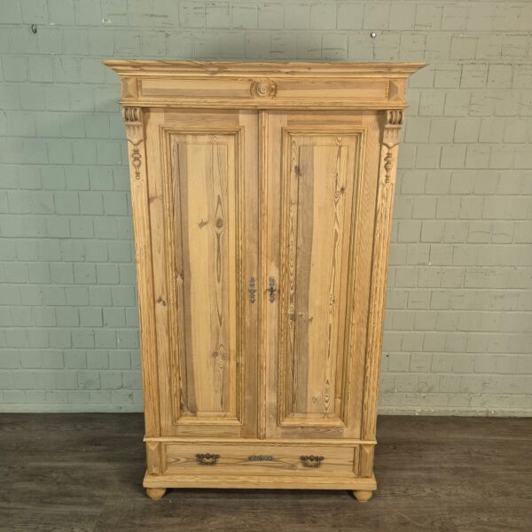 Schrank Kleiderschrank Gründerzeit 1880 Kiefer – Bild 2