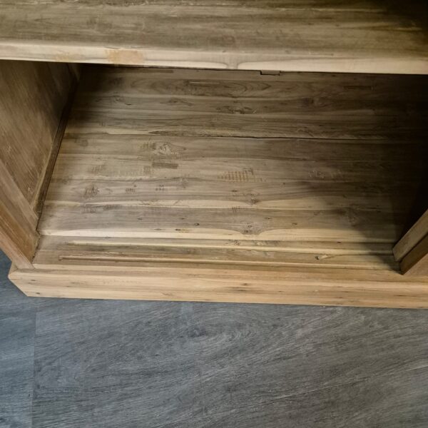 Vitrine Bücherschrank Teakholz 1,50 m – Bild 15