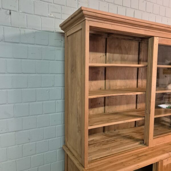 Vitrine Bücherschrank Teakholz 1,50 m – Bild 12