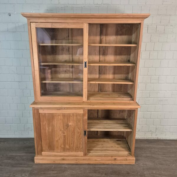 Vitrine Bücherschrank Teakholz 1,50 m – Bild 10