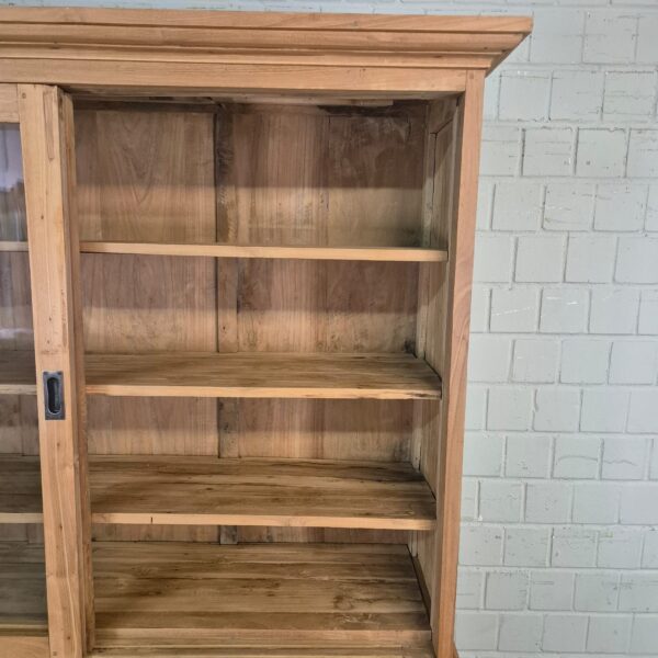 Vitrine Bücherschrank Teakholz 1,50 m – Bild 13