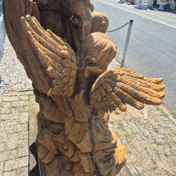 Skulptur Dekoration Madonna mit Kind Stein 1,75 m – Bild 16