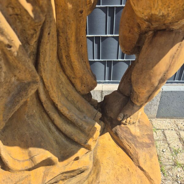 Skulptur Dekoration Madonna mit Kind Stein 1,75 m – Bild 14