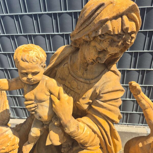 Skulptur Dekoration Madonna mit Kind Stein 1,75 m – Bild 12